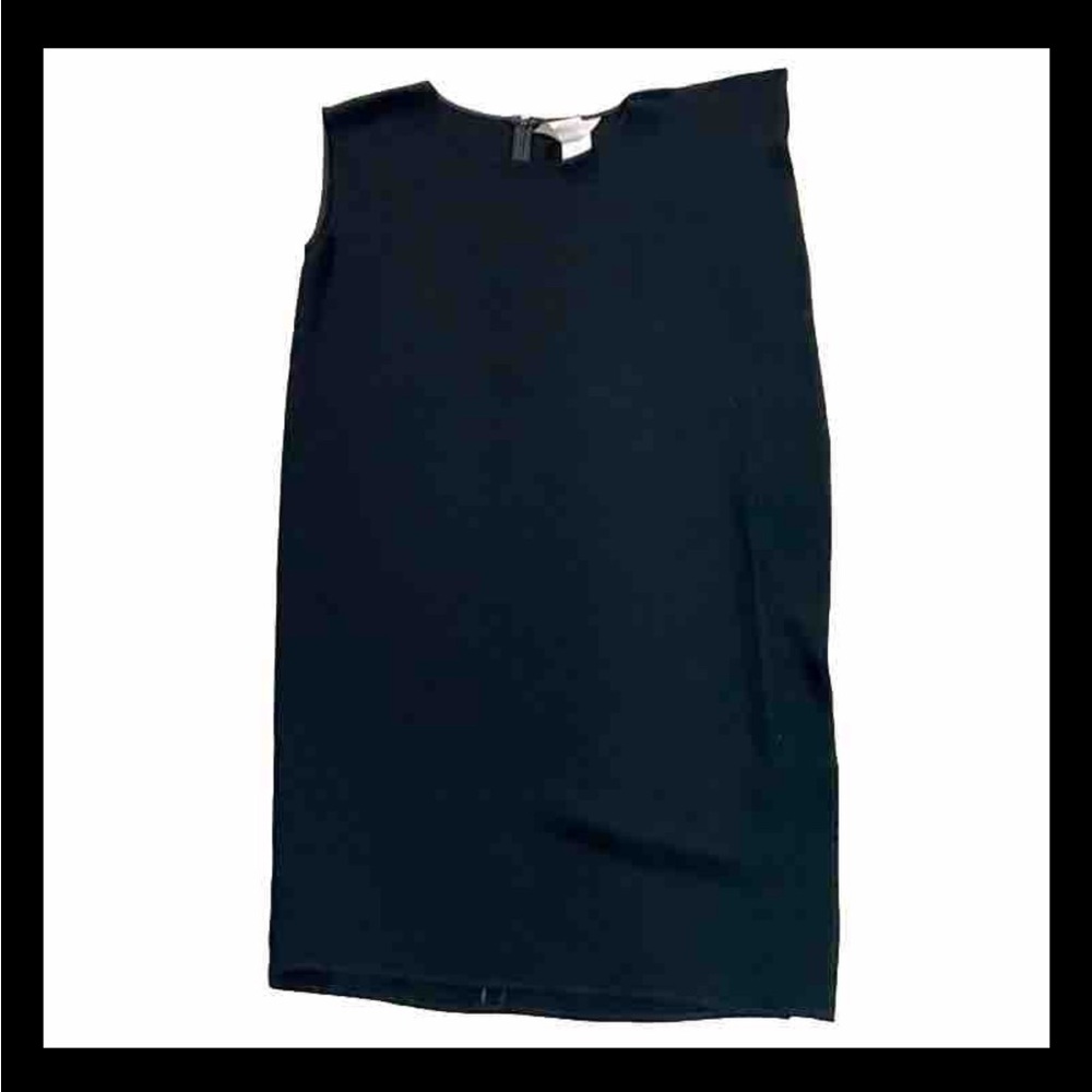 MaxMara Black Sheath Dress Size US 8